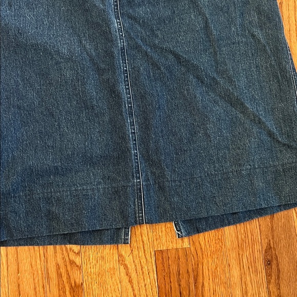 Lauren Jeans Co. Ralph Lauren Midi Jean Skirt Women’s Size 14 - Picture 6 of 7